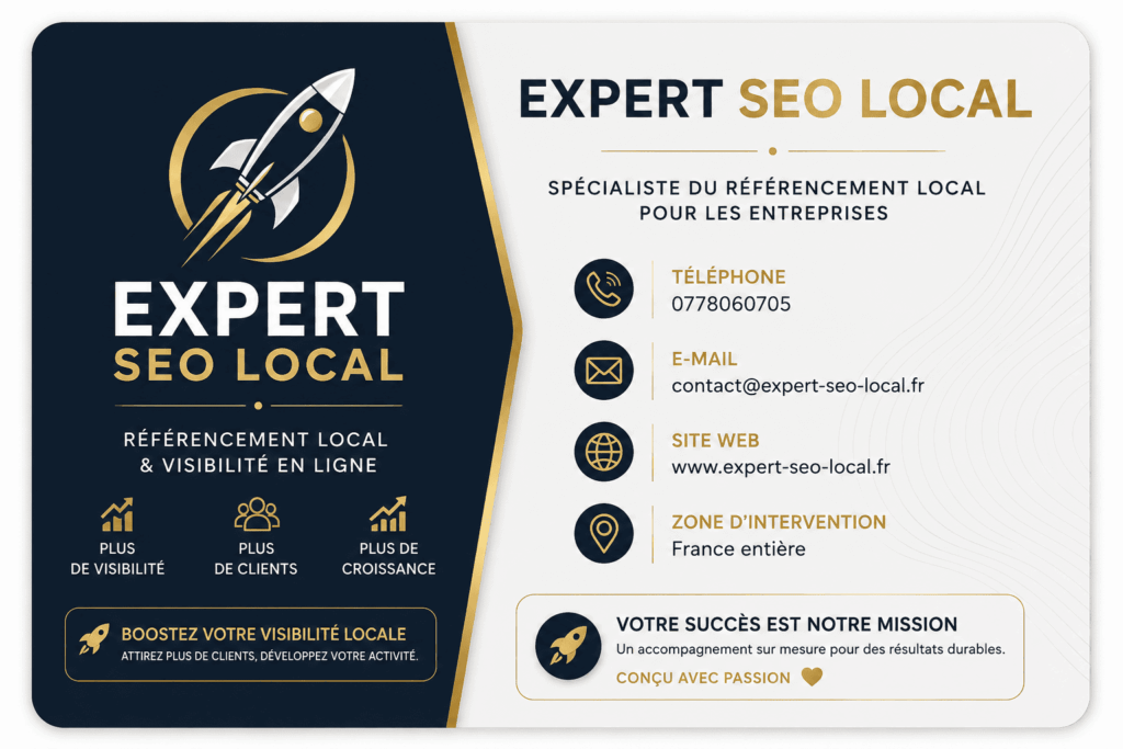 Contact Expert Seo Local : 1 expert en référencement local, agence expert seo